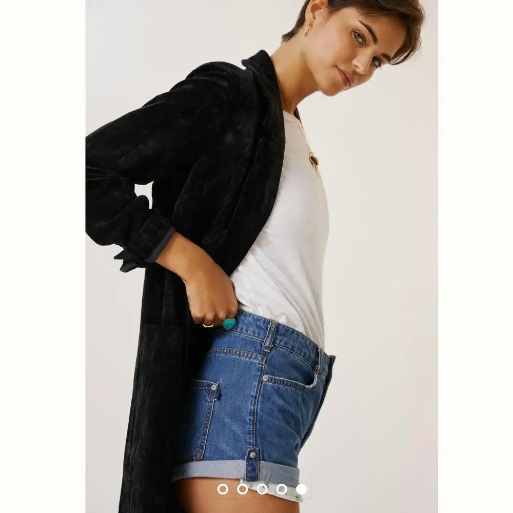 Anthropologie Pilcro Relaxed Denim Shorts Size 32